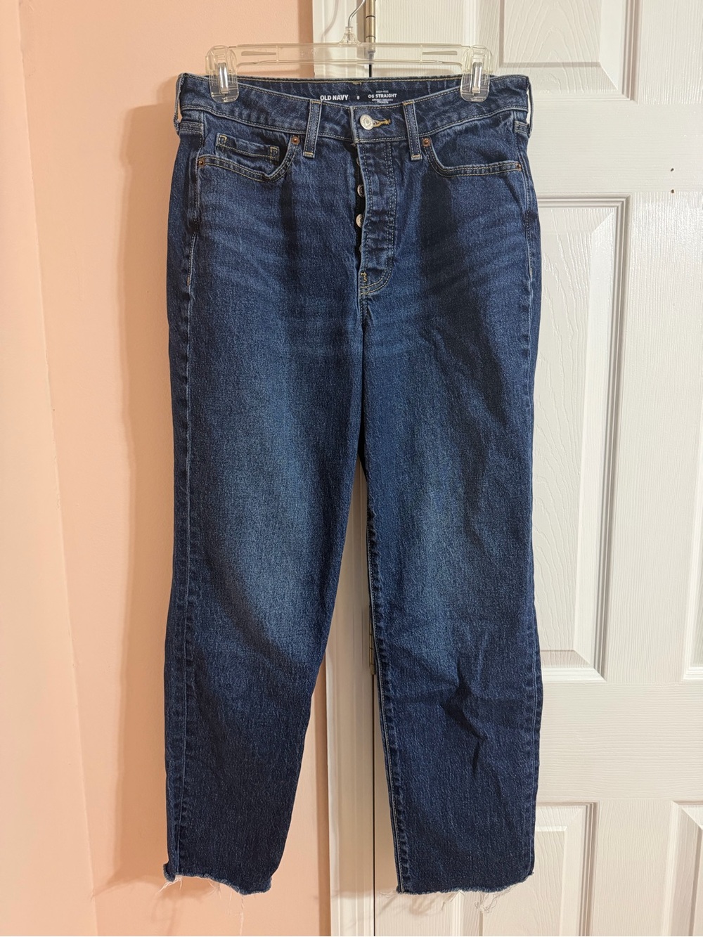 Old Navy Indigo Straight-Leg Women's Jeans